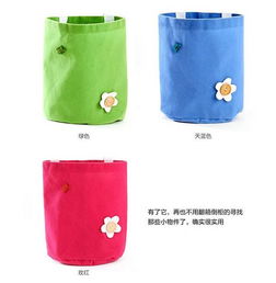 創意生活新主張 糖果色收納掛袋，實用與美觀的完美融合